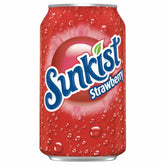 Sunkist Strawberry Soda 12 fl oz cans 12 pack - Soda